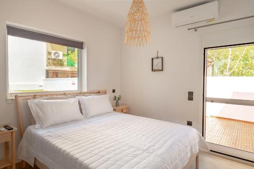 Letto o letti in una camera di Siora Agiolina Two-Bedroom Private Pool Villa