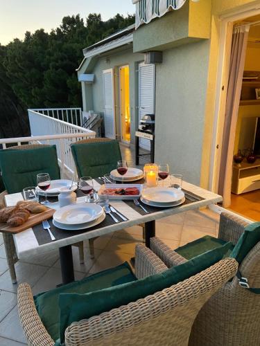 Balkón nebo terasa v ubytování Werz Sea View Apartment