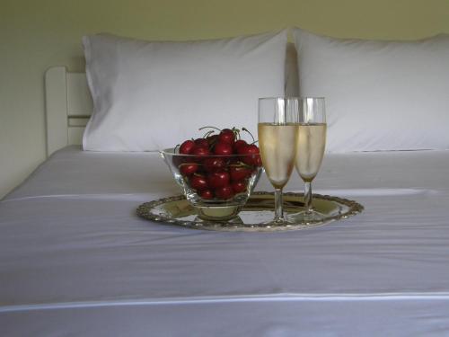 Katil atau katil-katil dalam bilik di Orfeas -Vacation Home