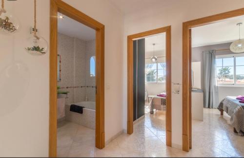 Ett badrum på Villa el Retiro