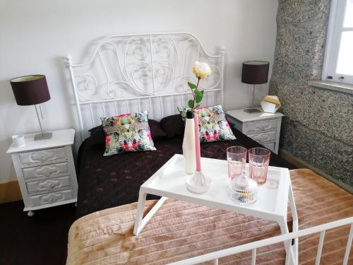 Postel nebo postele na pokoji v ubytování 4-As center apartments