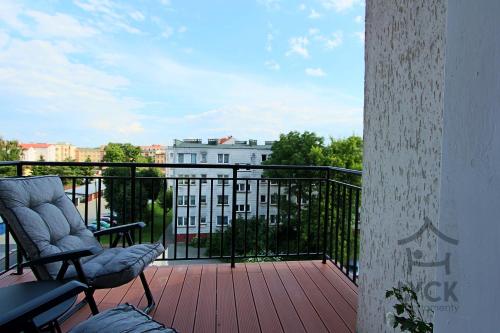 Μπαλκόνι ή βεράντα στο Lyck Apartamenty