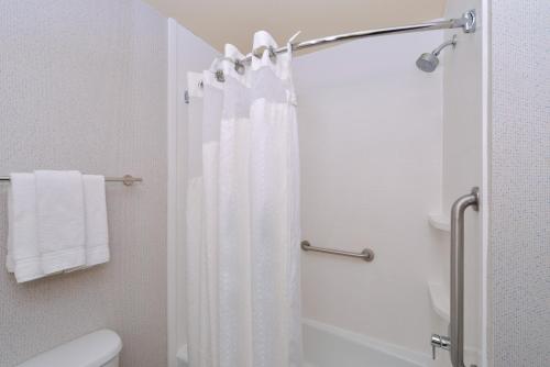 Bathroom sa Holiday Inn Express Hotel & Suites Abilene Mall South, an IHG Hotel