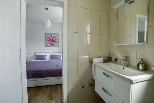 Postel nebo postele na pokoji v ubytování Holiday home MB