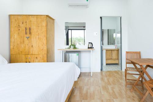 Cama o camas de una habitación en Phi Kite School