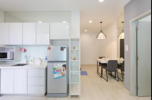 Kuhinja ili čajna kuhinja u objektu Penang Studio Suite in Georgetown