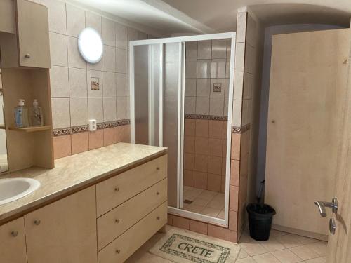 Ванная комната в Penzion Dagmar