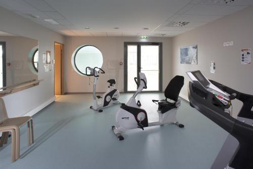 Fitness centrum a/nebo fitness zařízení v ubytování Domitys Le Galion d'Or