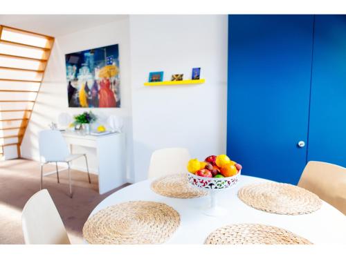 Posezení v ubytování B&B Place Jourdan