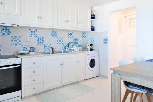 Cuisine ou kitchenette dans l'établissement Sugar Blue