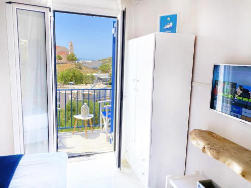 Μπαλκόνι ή βεράντα στο Loukia Studios & Suites