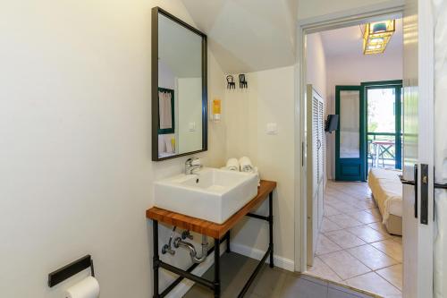 Koupelna v ubytování Villa Armonia Sithonia