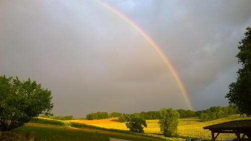 Naturlandschaft in der Nähe des Bed & Breakfasts