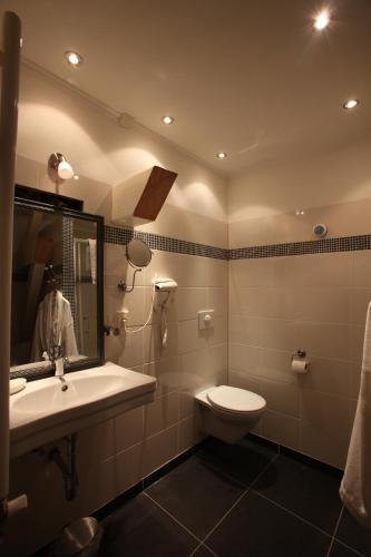 Koupelna v ubytování B&B Snellenstein