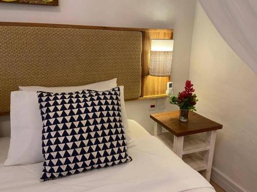 Postel nebo postele na pokoji v ubytování Hotel Via dos Corais