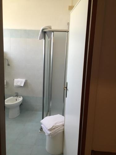 Kúpeľňa v ubytovaní Hotel Halifax