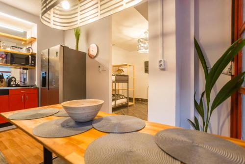Una cocina o zona de cocina en Apartma N'Poznam