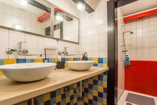Un baño de Apartma N'Poznam