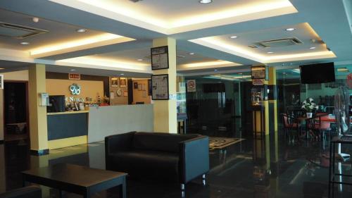Posezení v ubytování 906 Hotel Melaka Raya