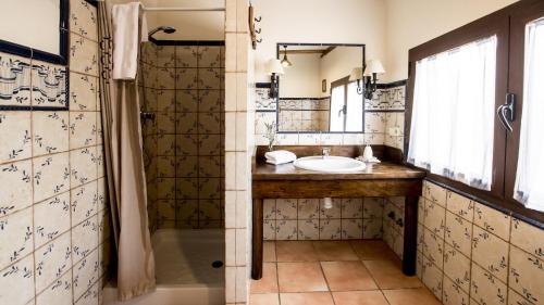 A bathroom at La Casa de la Estación