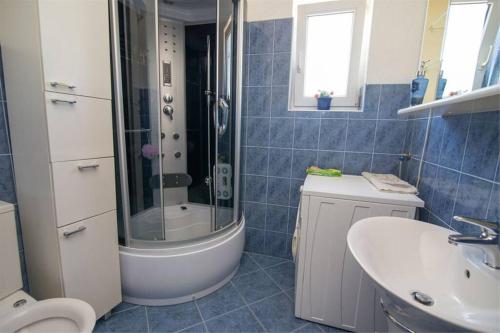 Koupelna v ubytování Adriatic