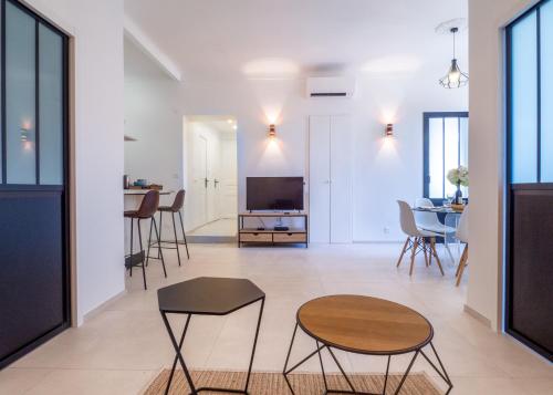 Grand appartement 4 pièces centre de Cannes