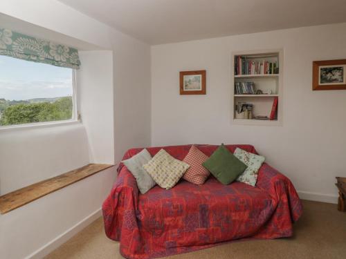 A seating area at Athelstan Cottage 