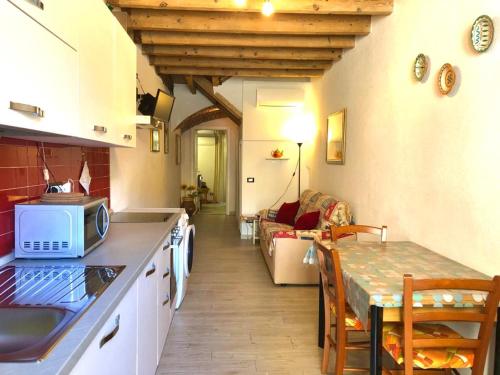 Køkken eller tekøkken på San Rocco apartment