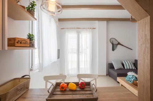 Et opholdsområde på Nautilus Sea View Suite 4