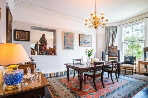 Area soggiorno di Black Rock House