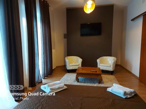 Posezení v ubytování B&B Viviani Potenza