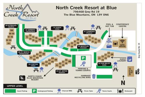 Blue Mountain Resort Map Condos At North Creek Resort By Vacasa Iii, Blue Mountains – Updated 2022  Prices
