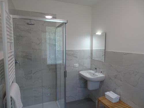 A bathroom at Corte Isolo