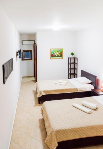 Ένα ή περισσότερα κρεβάτια σε δωμάτιο στο Fantasia Villas Deluxe "Selene"