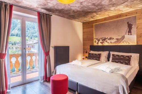 Postel nebo postele na pokoji v ubytování Hotel Meida