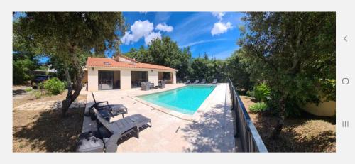 La Casita villa avec piscine prés d'Uzes
