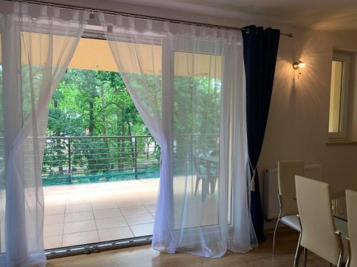 Μπαλκόνι ή βεράντα στο Apartamenty Kornel