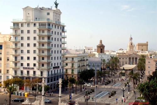 Γενική άποψη της πόλης Κάδιθ ή θέα της πόλης από  αυτό το διαμέρισμα