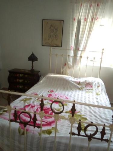 Postel nebo postele na pokoji v ubytování Εξοχικό σπίτι ΚΑΝΤΗΡΑΚΑΣ
