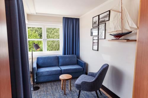 Steigenberger Hotel Conti Hansa Kielにあるシーティングエリア