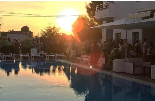 The swimming pool at or close to Hotel Athina