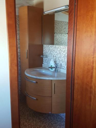 Phòng tắm tại Appartamento moderno