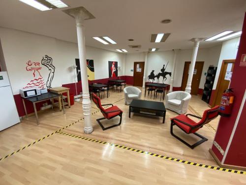 Χώρος καθιστικού στο Bed Madrid Rooms by Bossh! Hotels
