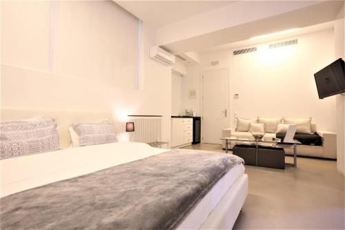 Letto o letti in una camera di GK Athens by GK Properties