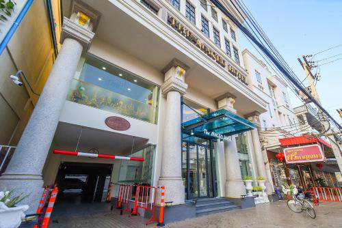 Das Gebäude in dem sich das Hotel befindet