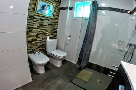 Koupelna v ubytování Apartamento de Cristina