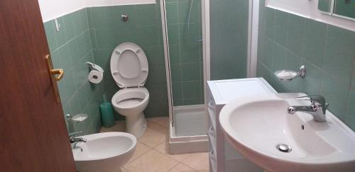 Een badkamer bij Villa Paola