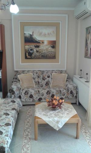 Posezení v ubytování Porcelanico Home