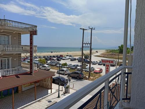 Nespecifikovaný výhled na moře nebo výhled na moře při pohledu z aparthotelu