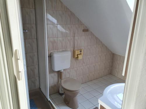 Bilik mandi di Flower Apartment